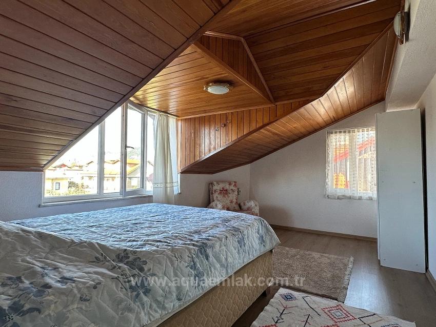 Köyceğiz Yenimahalle Große, Klimatisierte, Möblierte 2+1-Wohnung Mit Terrasse Zu Vermieten