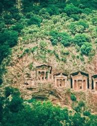 About The Dalyan Canal And Kaunos Rock Tombs