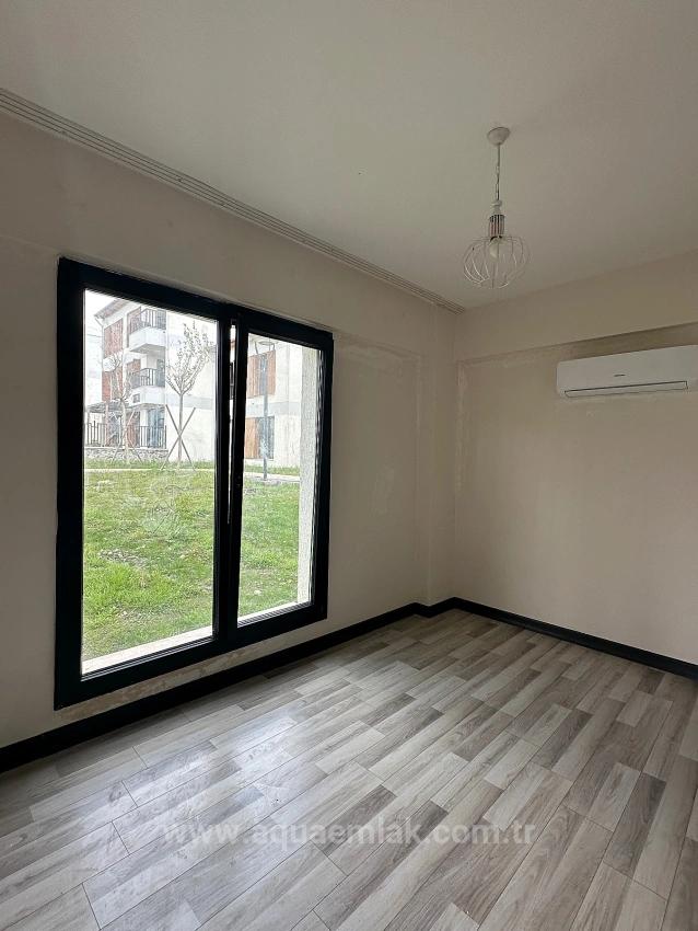 2+1 Apartment For Rent In Köyceğiz, Ground Floor, All Rooms Air-Conditioned, Within A Gated Community.