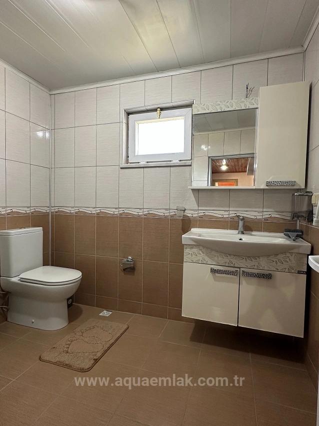 Köyceğiz Yenimahalle Large Terrace Air Conditioned Furnished 2+1 Flat For Rent