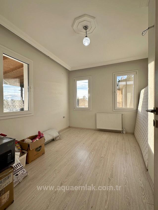 2+1 Rental Apartment With Pool, Central Heating And Large Balcony In Koycegiz