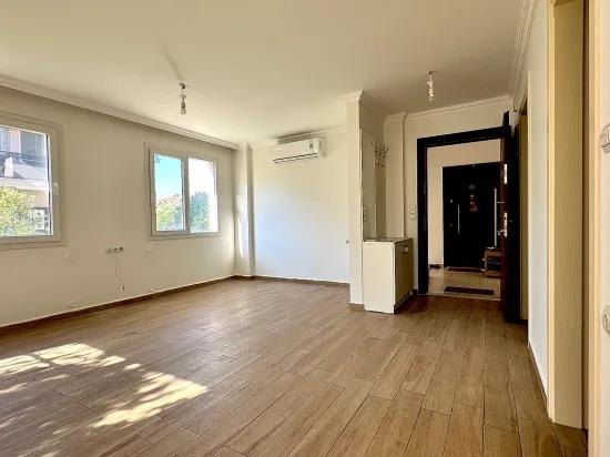 Village Centre Location Closed Balcony And Air Conditioned 1+1 Apartment
