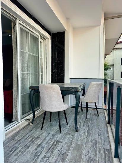 Köyceğiz centre, air‑conditioned and furnished duplex 3+1 flat