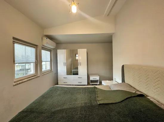 Köyceğiz centre, air‑conditioned and furnished duplex 3+1 flat