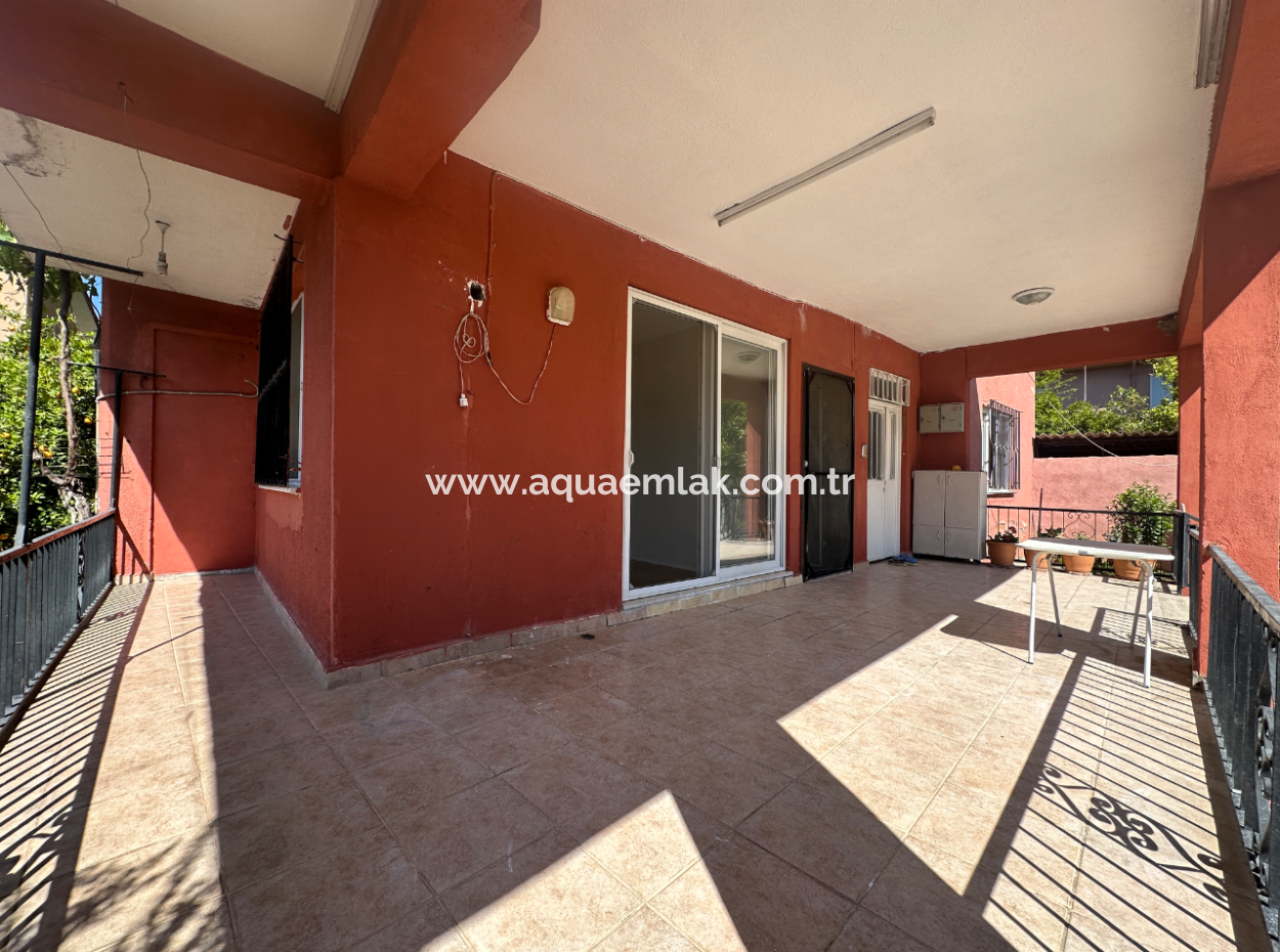 2 1 Apartment For Rent On The Garden Floor In Gülpınar District