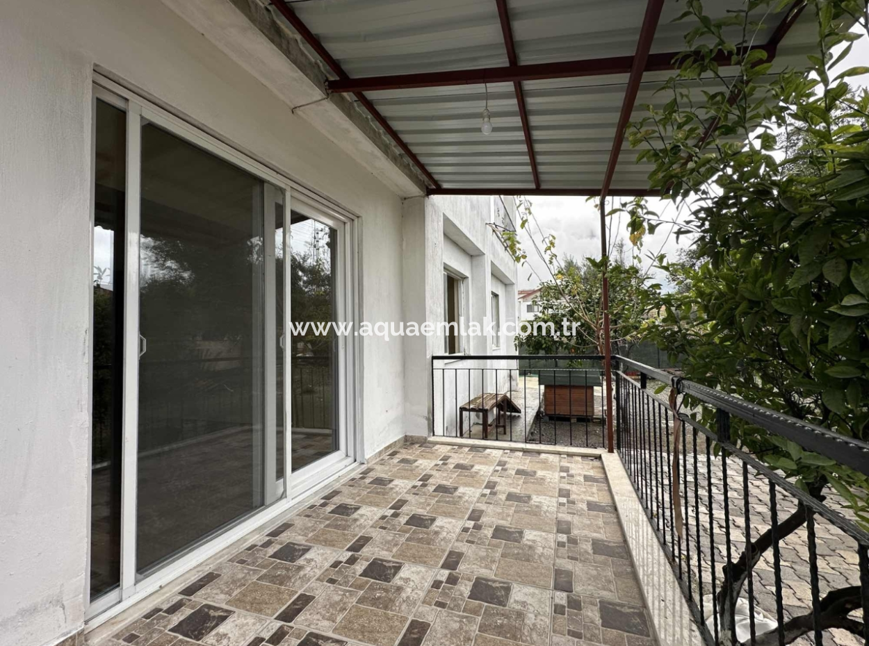 4 1 Garden Apartment For Rent In Köyceğiz Toparlar Neighborhood