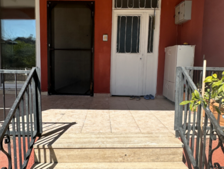 2 1 Apartment For Rent On The Garden Floor In Gülpınar District