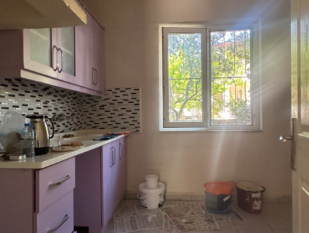 2 1 Apartment For Rent On The Garden Floor In Gülpınar District